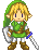Link with sword (Green)